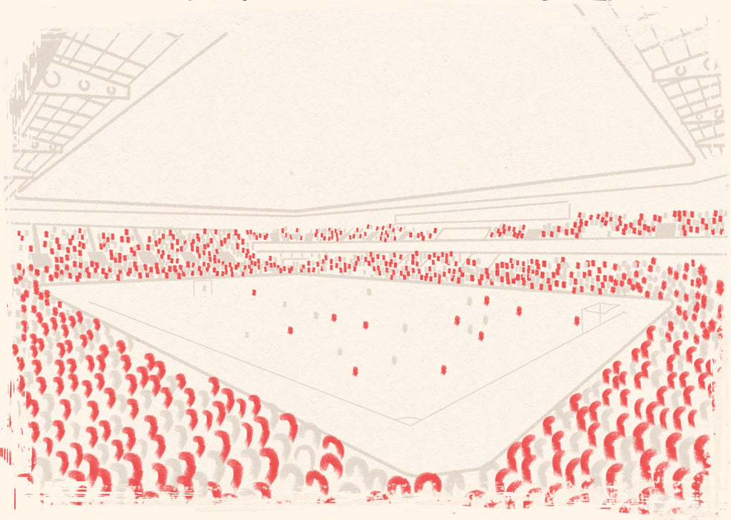 Červenobílý stadion